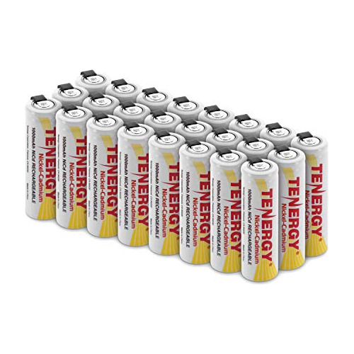 Rechargeable 1.2v Aa Nicd Battery, 1000mah High Capacit...