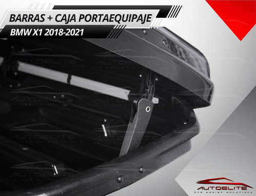 Imagen 6 de 10 de Barras Y Caja Portaequipaje 520 Lts Bmw X1 2018-2021 Torus