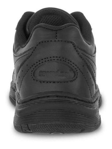 Imagen 5 de 6 de Zapatos Colegial 10 New Negro Para Niño Y Niña Croydon
