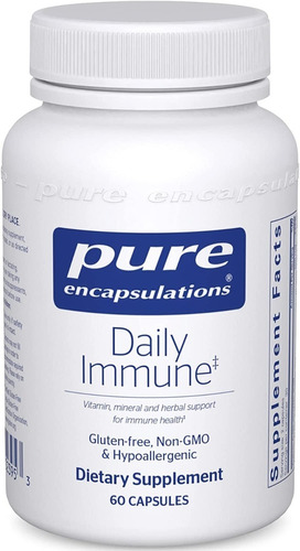 Pure Encapsulations | Daily Immune Fórmula I 60 Capsules