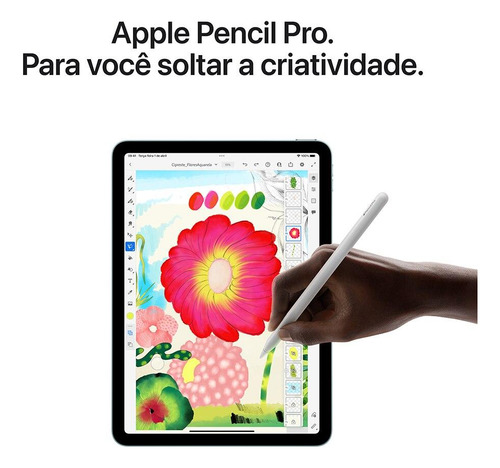 Apple iPad Air 11 M3, Wi-fi + Cellular, 512gb - Roxo