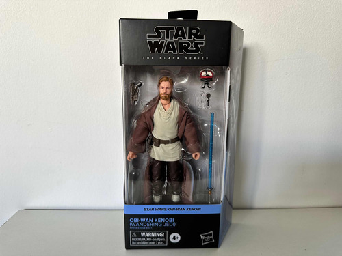 Star Wars Obi Wan Kenobi Black Series Figura Original (Usado)