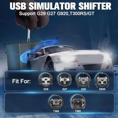Pc Usb Racing Game Simulator Shifter Compatible With Lo Gite