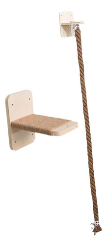 Cat Wall Stffe Indoor Scratch Post Decoración Del Hogar