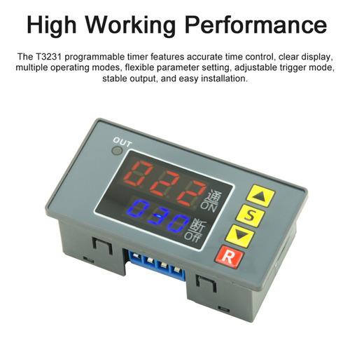 Programmable Time Controller Manual Reserve External Trigger
