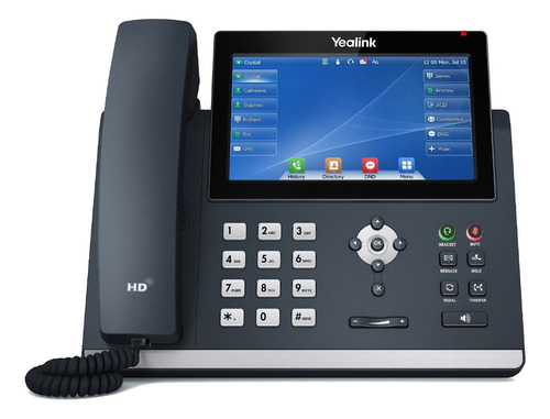Teléfono Ip Yealink T48u 16 Sip 2 Usb Voz Hd Poe Gigabit