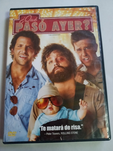 Qué Pasó Ayer Película Dvd Original Buen Estado No Rayada