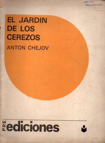 El Jardin De Los Cerezos Anton Chejov Tecnica 