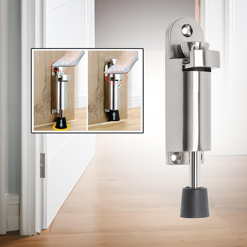 Tope De Puerta Soporte De Puerta Pedal Fácil Pequeño 1