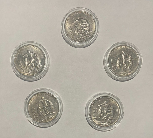 Moneda De Coleccion 200 Pesos Mundial Mexico 86 En Capsula !