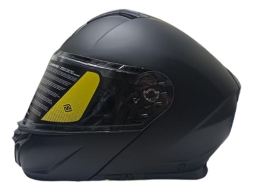 Casco Faseed Modular D/visor Seren Solid Negro Mate T M