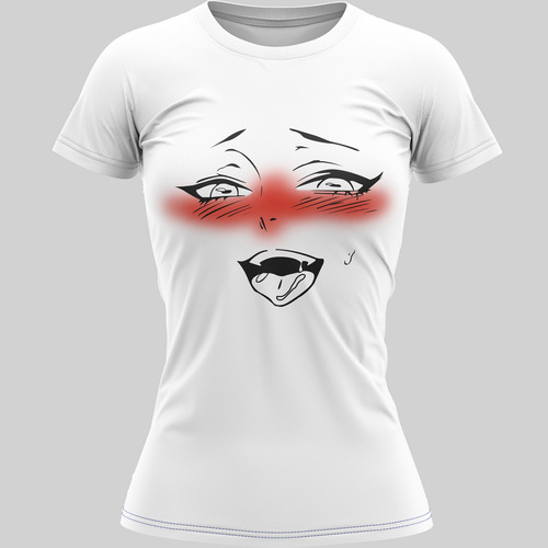Playera Sublimada Hentai Face Dama
