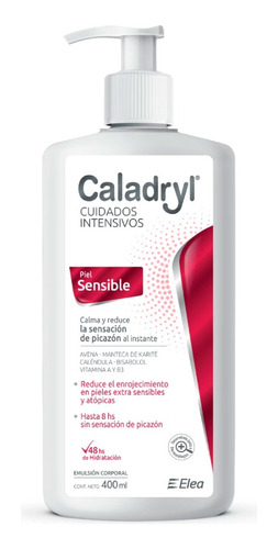 Emulsion Corporal Caladryl Piel Sensible X 400ml