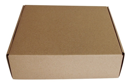 20 Mailbox 14x12x4.5 Cm. Caja De Envíos Color Café