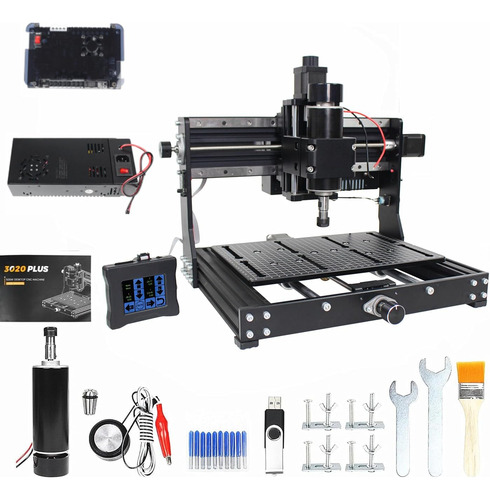 Cnctopbaos Enrutador Cnc 3020 Plus Para Fresado De Madera, G