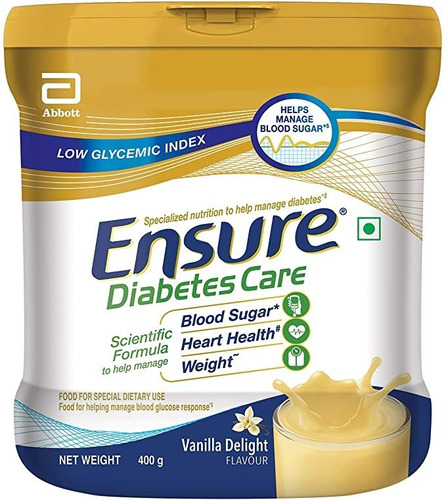 Asegurar Abbott Diabetes Care Vanilla Delight Sabor - 400 G