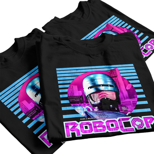 Imagen 4 de 6 de Remera Algodón Robocop 8