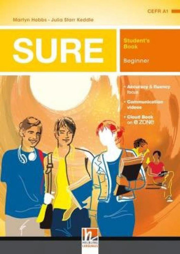 Sure - Beginner - Combo Split A - Teacher's Book - American, De Keddle, Julia Starr. Editora Helbling Languages ***, Capa Mole Em Inglês