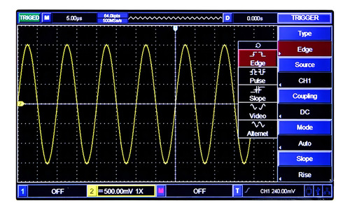 Osciloscopio digital Uni-T UTD2152CL - 150MHz de ancho de banda con 2 canales