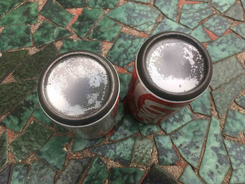 Lote 2 Latas Coca-cola Celebración Centenario Georgia 1986 (Usado)