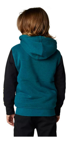 Poleron Lifsetyle Niño Leed Sherpa Lined Azul Fox