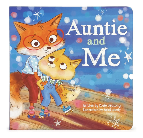 Libro Cartón Ilustrado Niños Auntie & Me: Una Historia Amor