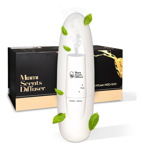 Miami Scents Diffuser - Difusor Enchufable Prémium Para Ac. Color Blanco