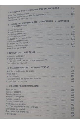 Matemática 2º Grau 1975 C/ Manual Do Professor / Tizziotti (Usado)