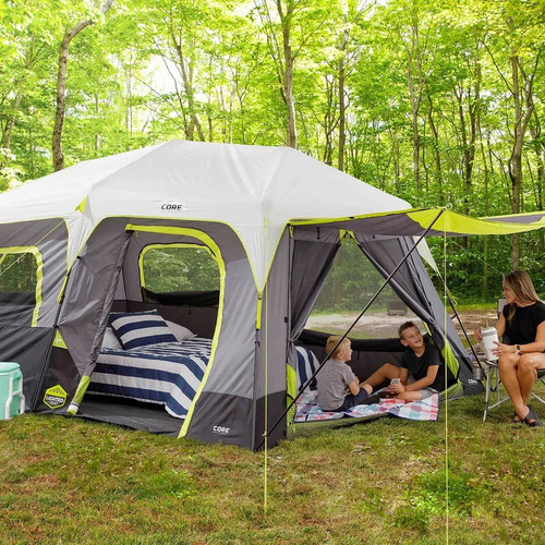 Combo Para Acampar Camp Valley Para 4 Personas - 10 Piezas