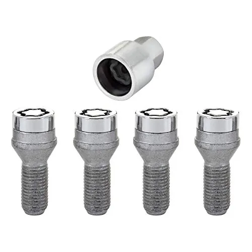 Bloqueo De Ruedas Cromado Mcgard (m14 X 1 5) - Set De 4