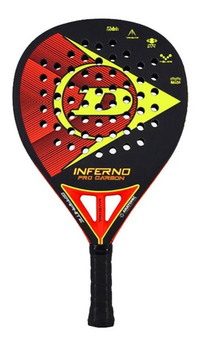 Paleta Padel Dunlop Pala Pro Carbon Paddle Importada 