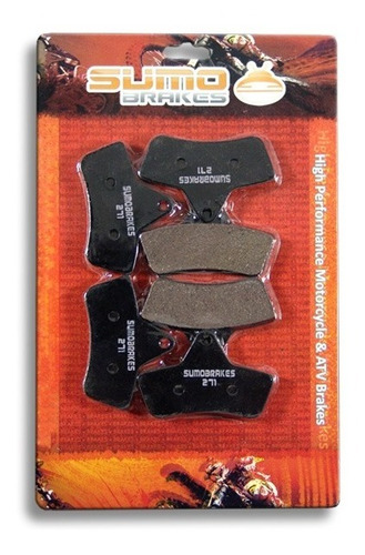 Juego Pastillas Freno D+t Arctic Cat 250 300 375 400 (98-04)