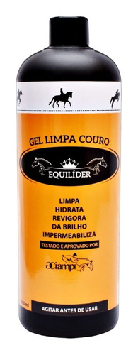 Limpa Couro Gel  Equilíder Hidrata Revigora Da Brilho Renova