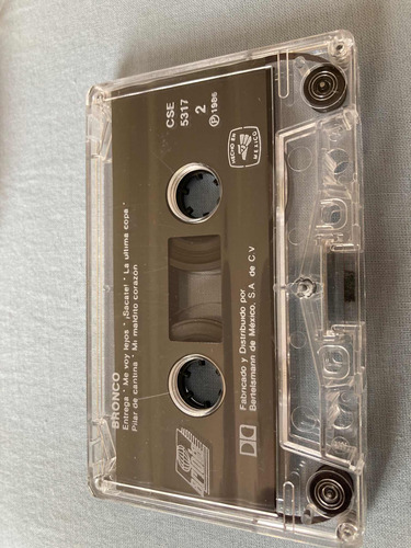 Bronco / Bronco Cassette 1985 Original Impecable (Usado)