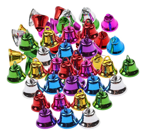 Conjunto De 50 Campanas Decorativas Para Mascotas 26mm