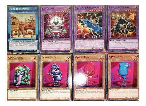 Baraja Deck Ojama Speed Duel Yu-gi-oh! Original Konami 