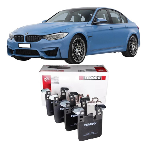 Pastilha De Freio Traseira Bmw M3 F30 F80 2014 A 2019