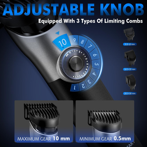 Kit De Peinado Multiusos, Kit De Afeitado Con Recortadora 7