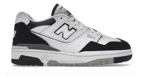 New Balance 550 Black White Tip Suede