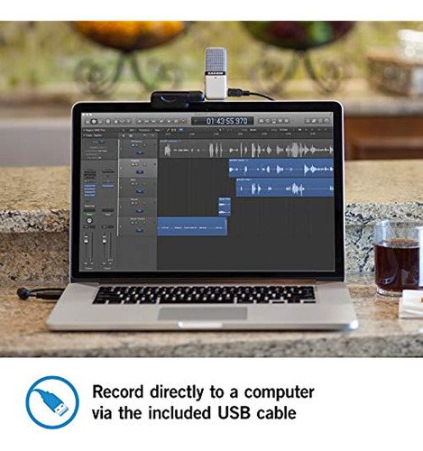 Samson Sagomic Go Mic Micrófono De Condensador Usb Portátil