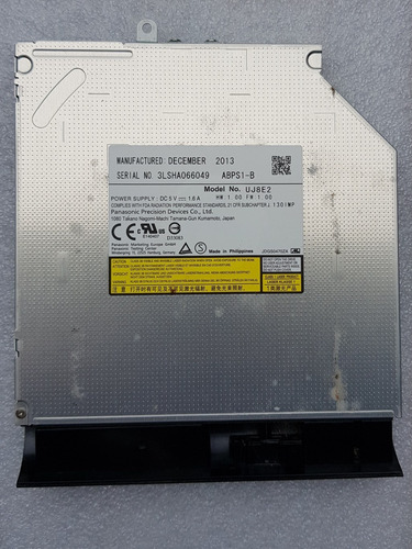 Imagem 2 de 2 de Leitor Dvd Original Notebook Cce Ultra Thin U25b
