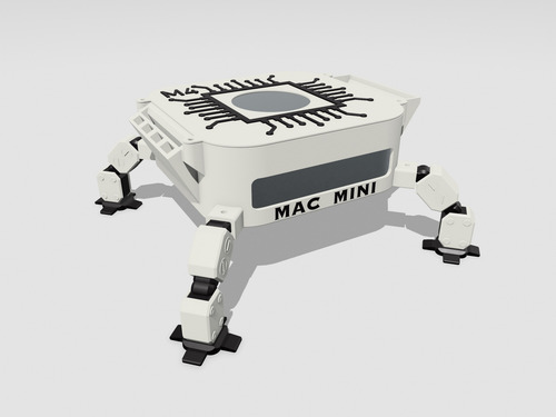 Funda Rigida Para Mac Mini M4 Modelo Macbot03