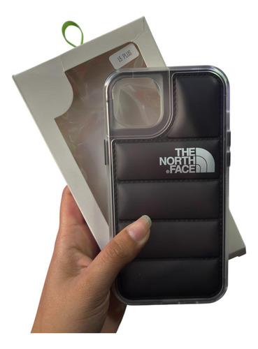 Funda Case The North Face Mate Para Iphone 2 En 1 Negro Iphone 15 Plus