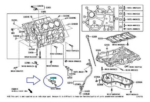 Sensor Posicion Cigueñal Camry 3.5 2007-2010 2gr-fe