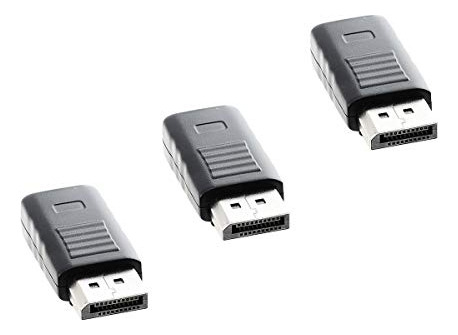 Emulador Displayport Xeyou 4k Para Pc - 3pack