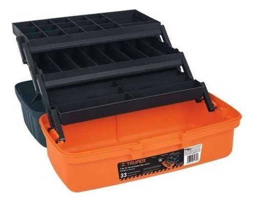 Caja Para Pesca 16' Naranja 10539