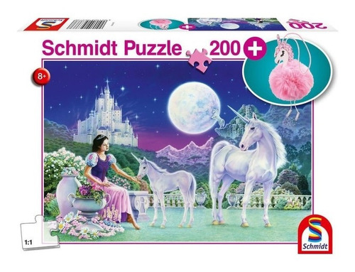 Puzzle Unicornio 200 Piezas + Figura - Aldea Juegos