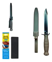 Comprar Cuchillo Tactico C\u002F Funda Caza ,camping  + Regalo