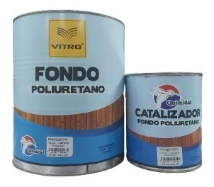 Fondo Blanco Poliuretano Vitro Galon Marca Quimidal 