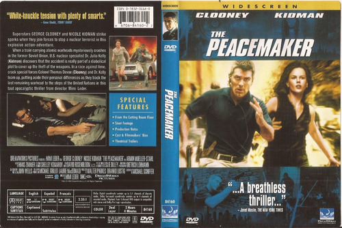 The Peacemaker Dvd George Clooney Nicole Kidman